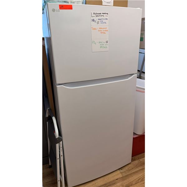 LG LTC20020W/05 Top Freezer Refrigerator (contents not included)