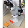 Image 1 : AmScope LED-64S Microscope WF10X/20 w/ White Stand & 64-LED Ring Light