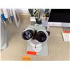Image 2 : AmScope LED-64S Microscope WF10X/20 w/ White Stand & 64-LED Ring Light