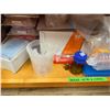 Image 5 : Multiple Laboratory Storage:  Plastic Storage Containers, Centrifuge Tubes, Petri Dishes, etc