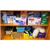 Image 1 : Multiple Boxes Nitrile Exam Gloves, Kimtech Science Wipes, Parafilm "M", Cleaning Supplies, etc