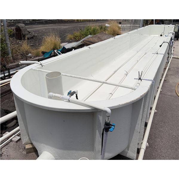 Aquacare Modular Fiberglass Algae Tank 44' x 5'3" Purchased 2025 for $24,117