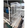 Image 3 : Enclosed Acrylic Tank w/ Open Top & Piping 48" x 15" x 49"H