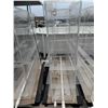 Image 2 : Enclosed Acrylic Tank w/ Open Top & Piping 48" x 15" x 49"H