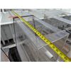 Image 9 : Enclosed Acrylic Tank w/ Open Top & Piping 48" x 15" x 49"H