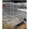 Image 1 : Enclosed Acrylic Tank w/ Open Top & Piping 48" x 15" x 49"H