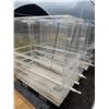 Image 3 : Enclosed Acrylic Tank w/ Open Top & Piping 48" x 15" x 49"H