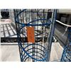 Image 4 : Aquaculture Photobioreactor Protective Wire Mesh Frame 16" Dia, 72"H