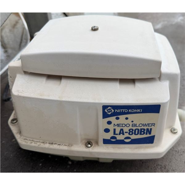 Nitto Kohki LA-80BN Medo Blower Linear Piston Air Pump