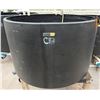 Image 1 : Black Commercial Aqua Tank 61" Dia, 35"H