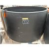 Image 1 : Black Commercial Aqua Tank 61" Dia, 35"H