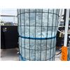 Image 4 : Aquaculture Photobioreactor Protective Wire Mesh Frame 16" Dia, 72"H (bag not included)
