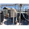Image 2 : Aquaculture Photobioreactor Protective Wire Mesh Frame 16" Dia, 72"H