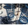 Image 4 : Aquaculture Photobioreactor Protective Wire Mesh Frame 16" Dia, 72"H