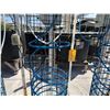 Image 6 : Aquaculture Photobioreactor Protective Wire Mesh Frame 16" Dia, 72"H