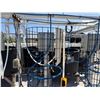 Image 5 : Aquaculture Photobioreactor Protective Wire Mesh Frame 16" Dia, 72"H
