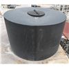 Image 1 : Black Commercial Aqua Tank w/ Cover 61" Dia, 35"H