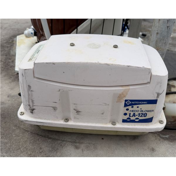 Nitto Kohki LA-120 Medo Blower Linear Piston Air Pump