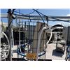 Image 2 : Aquaculture Photobioreactor Protective Wire Mesh Frame 16" Dia, 72"H