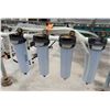Image 1 : Pentair Industrial Water Filtration System w/ 4 Big Blue Vertical Filter Housings