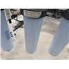 Image 7 : Pentair Industrial Water Filtration System w/ 4 Big Blue Vertical Filter Housings