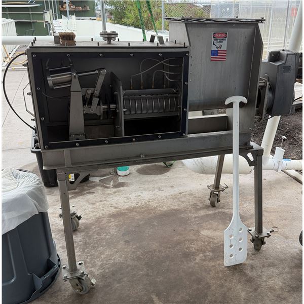 Vincent CP-4VT Compact Dewatering Screw Press, Cost $16,500