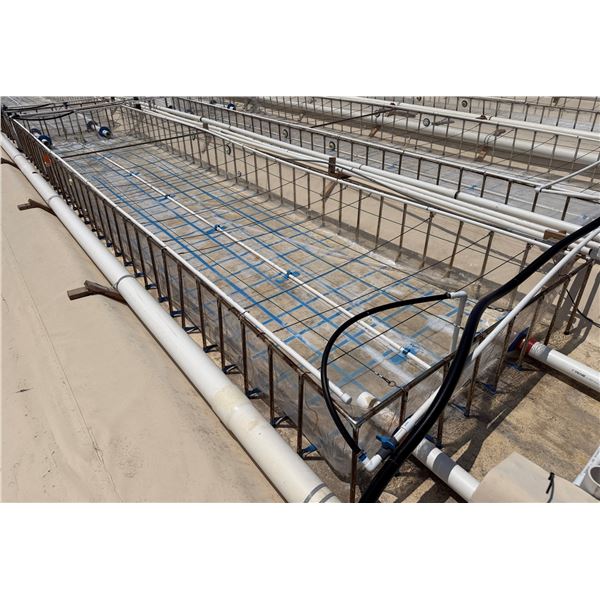 MK Aquarium Aquaculture/Aquaponics Tank Approx. 32.8' L x 7.5' W