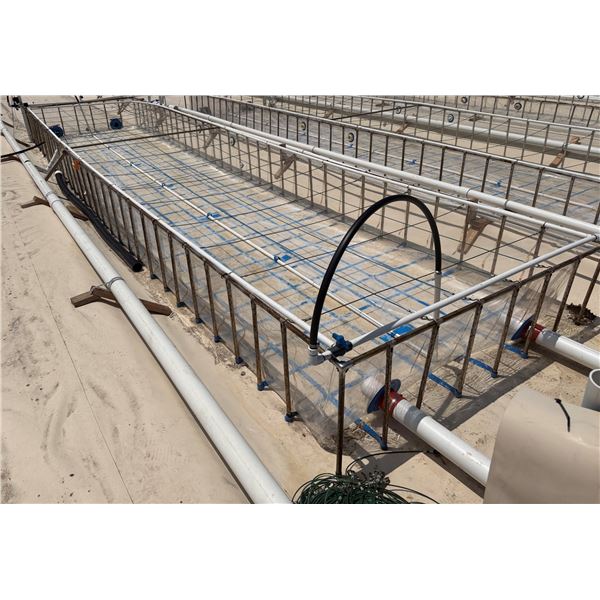 MK Aquarium Aquaculture/Aquaponics Tank Approx. 32.8' L x 7.5' W