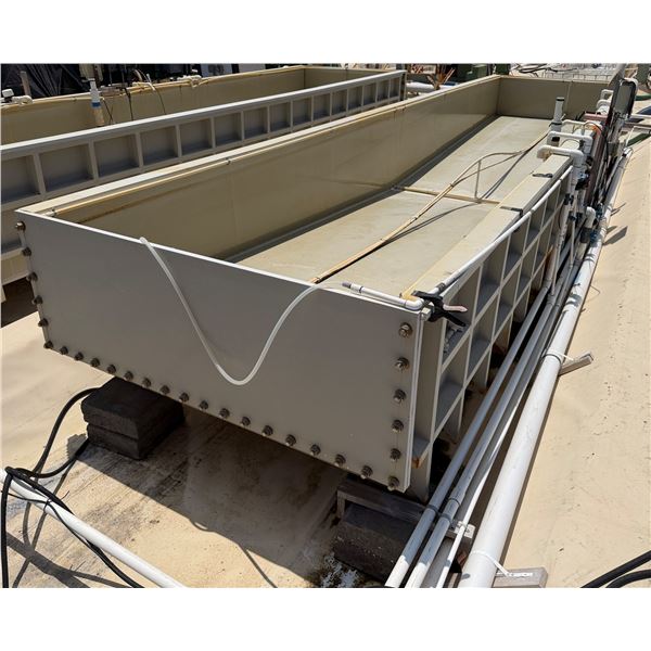 Polypropylene Tank 29' L x 6.6' W x 4.3'H - 2024 Original Cost $13,100