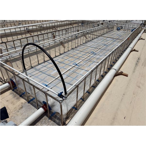 MK Aquarium Aquaculture/Aquaponics Tank Approx. 32.8' L x 7.5' W