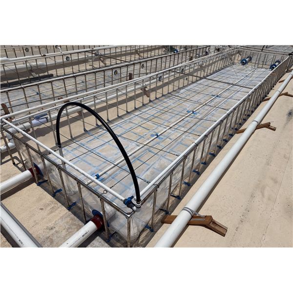 MK Aquarium Aquaculture/Aquaponics Tank Approx. 32.8' L x 7.5' W