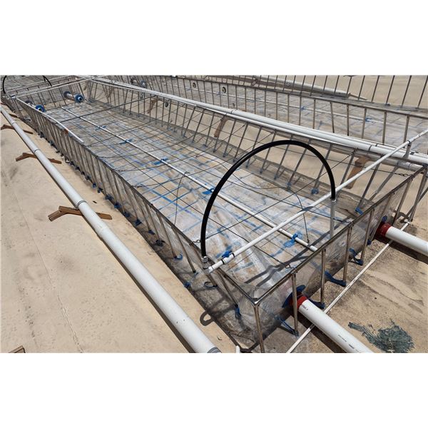 MK Aquarium Aquaculture/Aquaponics Tank Approx. 32.8' L x 7.5' W