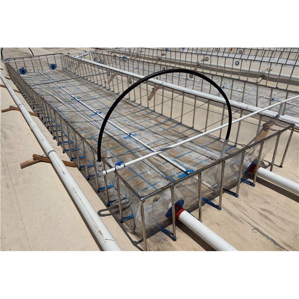 MK Aquarium Aquaculture/Aquaponics Tank Approx. 32.8' L x 7.5' W