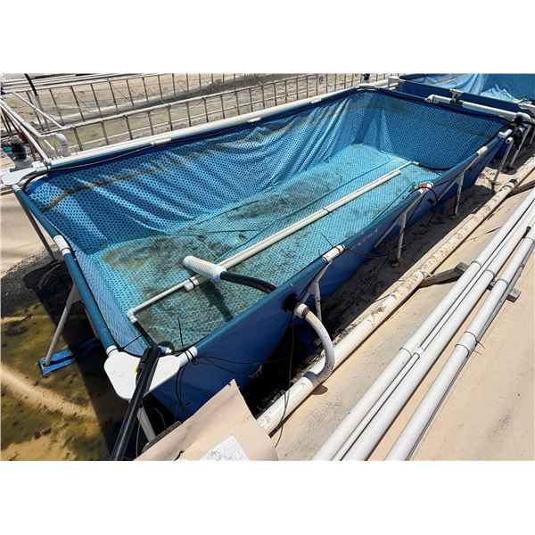 Intex Rectangular Frame Above Ground Pool/Tank 174" x 34"H