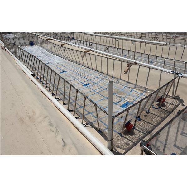 MK Aquarium Aquaculture/Aquaponics Tank Approx. 32.8' L x 7.5' W