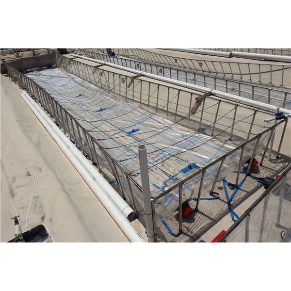MK Aquarium Aquaculture/Aquaponics Tank Approx. 32.8' L x 7.5' W