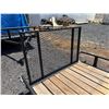 Image 14 : Karavan Utility Single Axle Towable Trailer w/ Wooden Deck & Mesh Ramp 96" x 60"