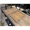 Image 18 : Karavan Utility Single Axle Towable Trailer w/ Wooden Deck & Mesh Ramp 96" x 60"