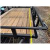 Image 20 : Karavan Utility Single Axle Towable Trailer w/ Wooden Deck & Mesh Ramp 96" x 60"