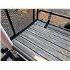 Image 6 : Karavan Utility Single Axle Towable Trailer w/ Wooden Deck, Mesh Ramp & PVC Posts 125" x 64"
