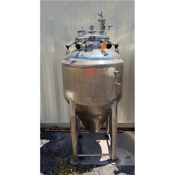 Glacier Tanks Jacketed Brewing Tank 76"H, 2024 Cost $3,700