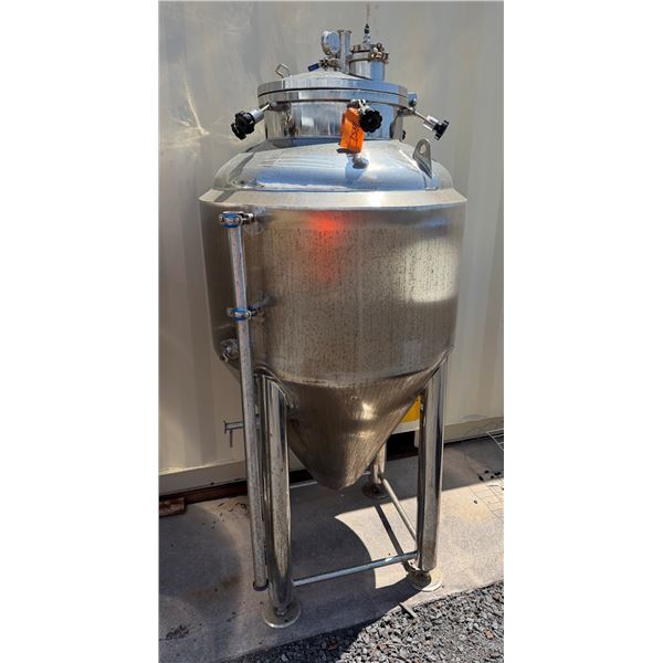 Glacier Tanks Jacketed Brewing Tank 76"H, 2024 Cost $3,700