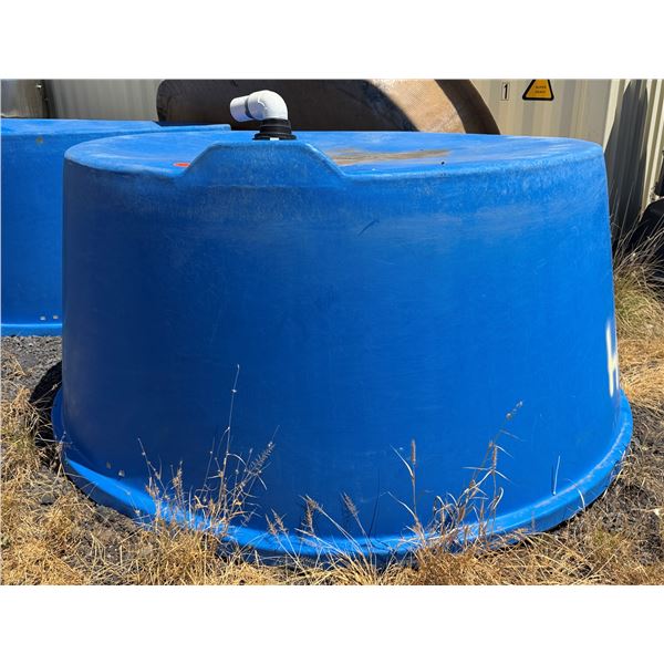 Blue Commercial Aqua Tank 76" Dia, 43"H