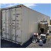 Image 1 : White 40' High Cube Shipping Container