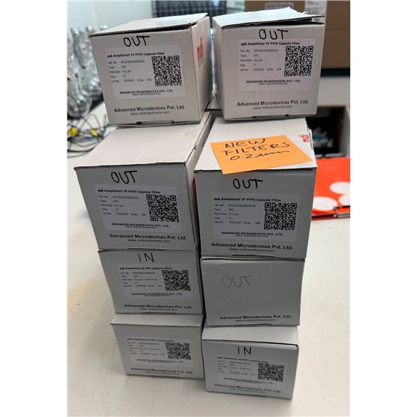 Multiple Boxes mdi AseptiVent TF PTFE Capsule Filters