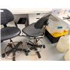 Image 11 : Qty 2 Rolling Chairs w/ Footrails