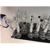 Image 11 : Multiple Flat-Bottomed Boiling Flasks, Beakers, Some Stoppers, Drying Racks, etc Misc Sizes