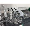 Image 8 : Multiple Flat-Bottomed Boiling Flasks, Beakers, Some Stoppers, Drying Racks, etc Misc Sizes