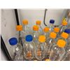 Image 4 : Metal Mesh Shelving Unit 36" x 15" x 72"H & Contents: Multiple Glass Bottles, Misc Sizes