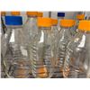 Image 5 : Metal Mesh Shelving Unit 36" x 15" x 72"H & Contents: Multiple Glass Bottles, Misc Sizes